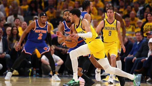 [腾讯原声集锦]🏀哈利伯顿32+12+15&0失误 西卡30+5 步行者力克尼克斯夺得赛点