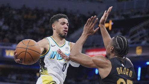 🏀三分19-9！哈利22+13 米切尔33分&三分11中1 步行者1-0骑士！