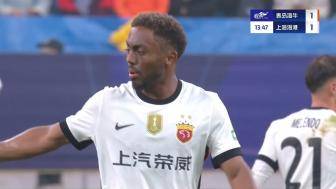  海港1-1扳平比分 李帥左路傳中 加布里埃爾頭球破門
