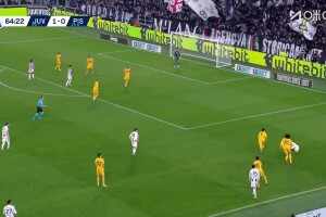 2-0！洛卡特利射門擊中立柱彈出，圖拉姆跟進(jìn)補射得手