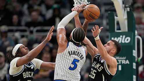 ??魔術39分大勝殘陣雄鹿 班凱羅33+5 薩格斯20分 字母哥缺陣