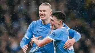  英超-塞梅尼奧傳射哈蘭德破門 曼城3-0富勒姆先賽距榜首3分