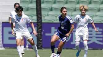 女足亞洲杯-谷川萌萌子破門日本全場30次射門 日本女足2-0中國臺北