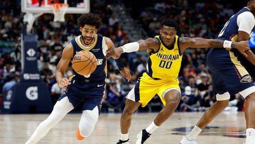 ??鵜鶘擊退步行者喜提4連勝 錫安29+7 奎因8中8 西亞卡姆22+5