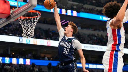 🏀独行侠加时险胜活塞 弗拉格23+10 浓眉15+14 康宁汉姆29+10+9