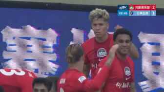 河南任意球開出，克萊伯頭球自擺烏龍！河南2-1玉昆