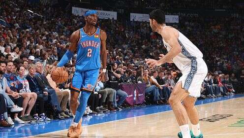 🏀雷霆力克灰熊 亚历山大31+10+8 杰伦威24+6 两队合计16人伤缺