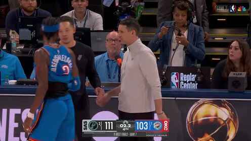  俄克拉荷馬雷霆_NBA西決G7：馬刺111-103雷霆_用一個霸氣的方式收尾！瓦塞爾扣籃得手徹底蓋棺定論