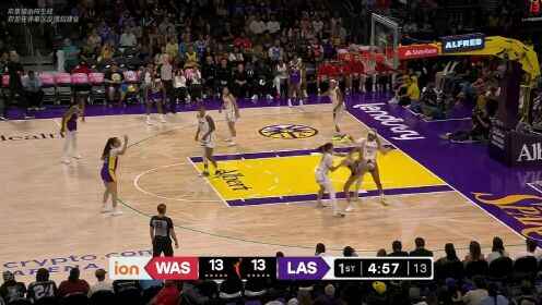  WNBA常规赛 华盛顿神秘人 82 - 88 洛杉矶火花