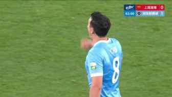  海港0-1落后！周定洋門前包抄破門首開紀(jì)錄