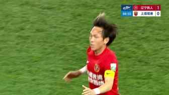 [进球-咪咕] 一支穿云箭！邦本宜裕禁区外远射洞穿海港球门