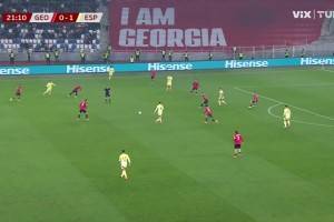  西班牙再下一城！法比安妙傳蘇比門迪領球挑射破門！