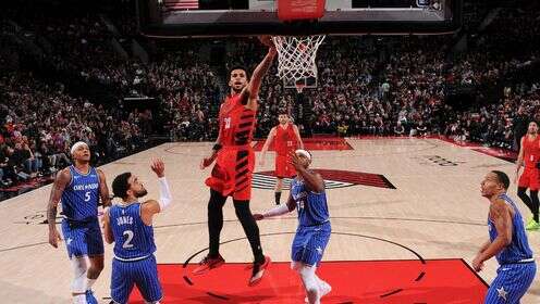 ??楊瀚森8分鐘4分2板2助1斷1帽 開拓者惜敗魔術(shù) 貝恩23分3斷3帽