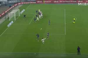 壓哨絕殺！盧卡庫第95分鐘抽射破門，激情脫衣慶祝！