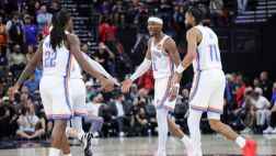 ??雷霆擒快船鎖定聯盟第1 切特30+14 SGA20+11 小卡連續56場20+