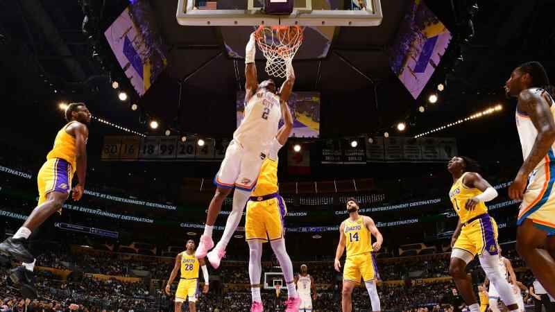 04月08日NBA常規賽 雷霆 - 湖人 全場錄像