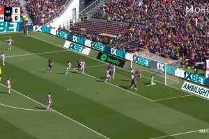 拉都拉不住！坎塞洛角球助攻 阿勞霍后點頭球破門