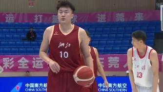  11月04日全運男籃小組賽 江蘇全運男籃59-82浙江全運男籃 全場集錦