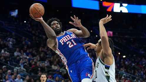 ??76人送雄鹿3連敗 喬治9記三分 恩比德29+9 特納賽季新高31分