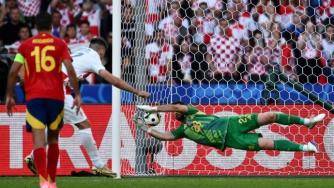  欧洲杯-亚马尔助攻罗德里争议黄点 西班牙3-0克罗地亚暂居B组第1