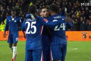  切爾西打破僵局！德拉普做球助攻，內(nèi)托禁區(qū)外遠(yuǎn)射破門！