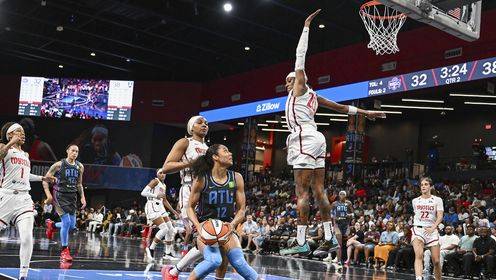 WNBA常規(guī)賽 華盛頓神秘人 91 - 92 亞特蘭大夢想 全場集錦 WNBA常規(guī)賽 華盛頓神秘人 91 - 92 亞特蘭大夢想 全場集錦