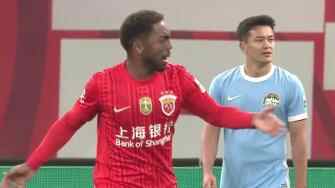 扳回一球！楊希下底橫傳加布里埃爾破門，海港1-2河南！