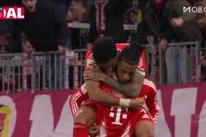  拜仁4-1領先霍芬海姆！奧利賽傳中助攻，迪亞斯搶點破門雙響！