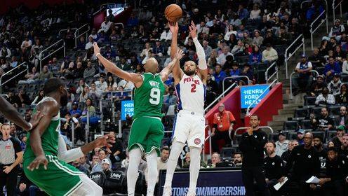 ??活塞力克綠軍 康寧漢姆25+8 奧薩爾21+12 杰倫-布朗空砍41+6