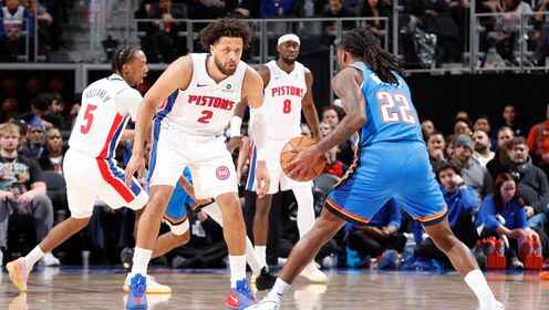 ??活塞力克殘陣雷霆重返聯盟第一 杜倫29+15 杰林生涯新高30分