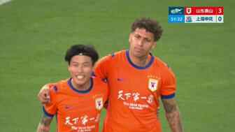  泰山3-0領先！澤卡投桃報李 克雷桑勁射破門