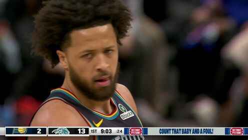 坎寧安vs步行者砍下16分5助集錦