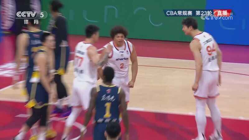 ?上海力克廣東取4連勝 懷特塞德28+13 張鎮麟23分 薩姆納32+9