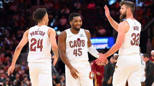 🏀季前赛-米切尔17分 阿伦15+6 骑士轻取活塞迎来季前赛首胜