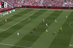 巴薩開場(chǎng)差點(diǎn)丟球！防線被快速打穿 加西亞救險(xiǎn)