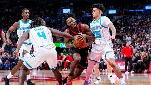 🏀猛龙末节崩盘不敌黄蜂 克尼佩尔21+7 莺歌13中3 奎克利31分