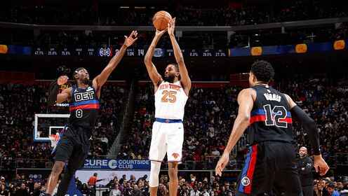 布里奇斯vs活塞16投7中砍下19分集錦