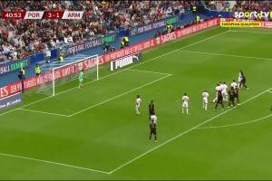 圓月彎刀！內維斯任意球直掛死角，葡萄牙4-1領先亞美尼亞