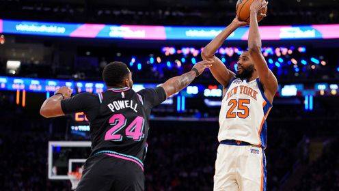  布里奇斯vs熱火全場24分2板4助集錦