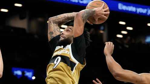 8中5！尚帕涅vs籃網三節砍下21分9板集錦