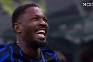 [进球视频] 国米4-1罗马！恰尔汗奥卢角球送助攻，图拉姆头球攻门得手！