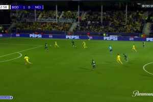 阿萊恩胸部停球被搶斷，霍格無人盯防推射破門！