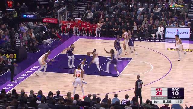 ?老鹰7人上双送国王4连败 杰伦·约翰逊三节打卡24+10+8