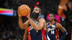 登神降臨 一戰(zhàn)收獲三里程碑！哈登14中9爆砍28分5板4助5斷1帽！