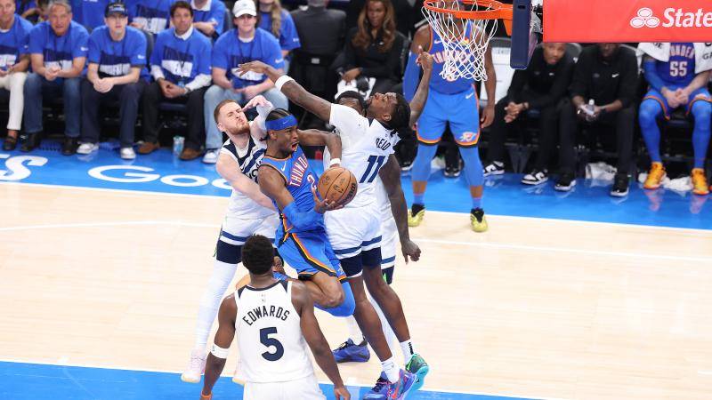 05月23日NBA西部決賽G2 森林狼 - 雷霆 全場 錄像