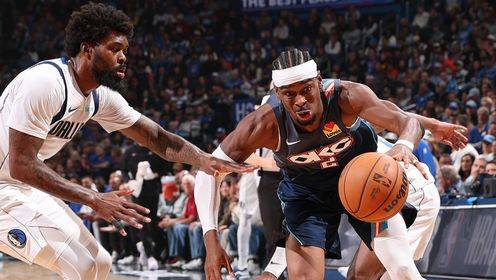 ??雷霆大勝獨行俠豪取14連勝 亞歷山大33+5+6 濃眉9中1僅2分