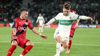 西甲-阿爾瓦羅一射兩傳福特破門 埃爾切4-0大勝巴列卡諾