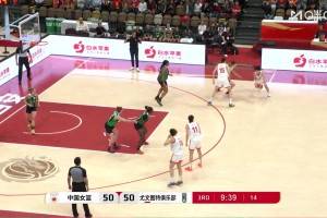  個(gè)人實(shí)力真強(qiáng)啊！楊舒予一個(gè)節(jié)奏變化直接晃過(guò)防守，輕松上空籃