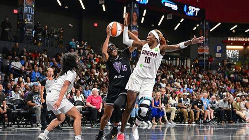 WNBA常规赛 亚特兰大梦想  79 - 63  金州女武神 全场集锦