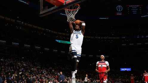 ??森林狼大勝奇才 愛德華茲35+6&最年輕1200三分 戈貝爾18+14